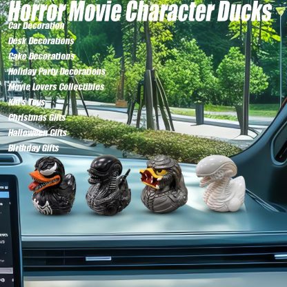 EROCK Military Branch Resin Duck - Hand-Painted Collectible Miniature for Car Dashboard, Office Desk, Home Decor - Air Force/Navy/Army/Space/Coast Guard/Camouflage（Army