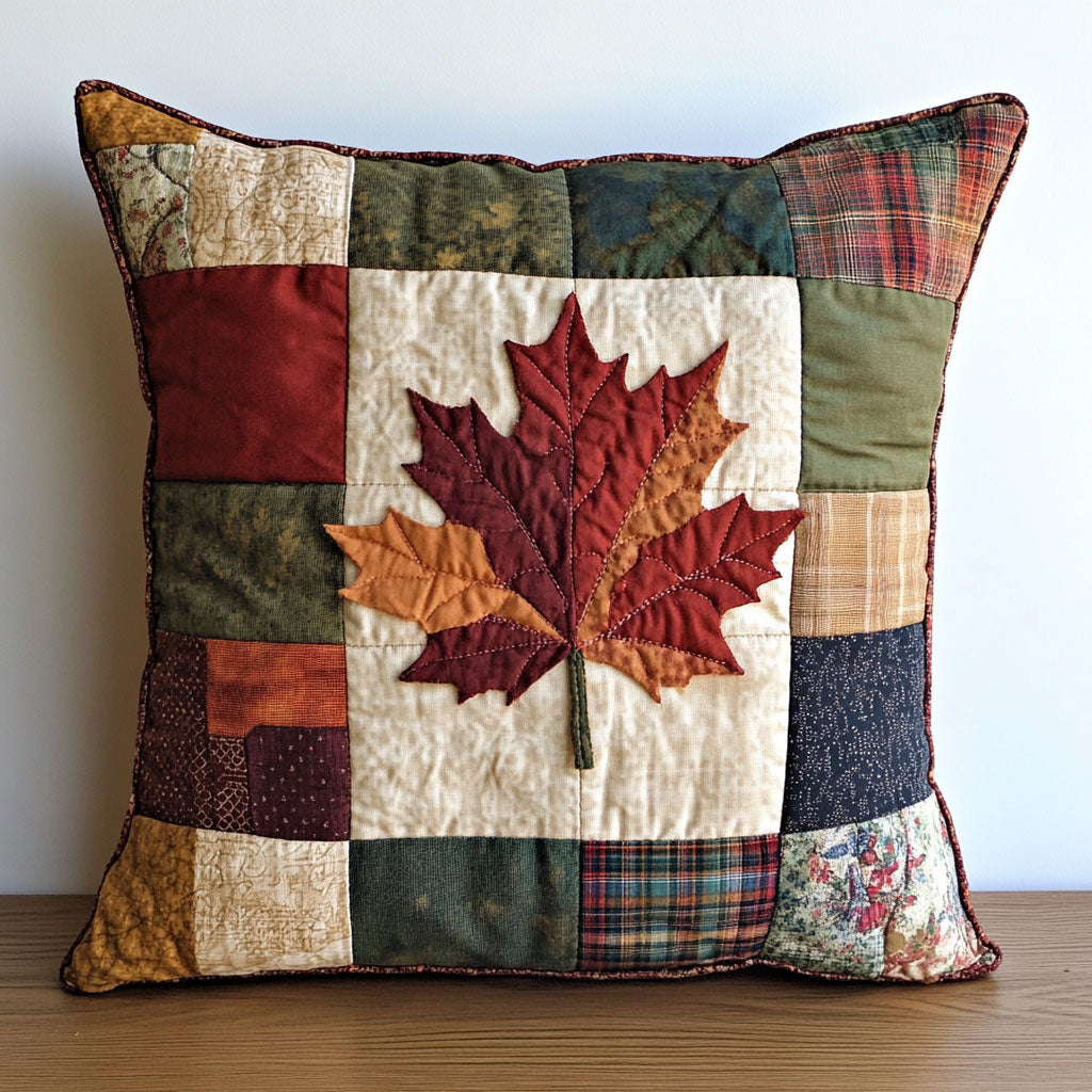 Rustic Maple WJ1802036CL Quilt Pillow Case-tidenox