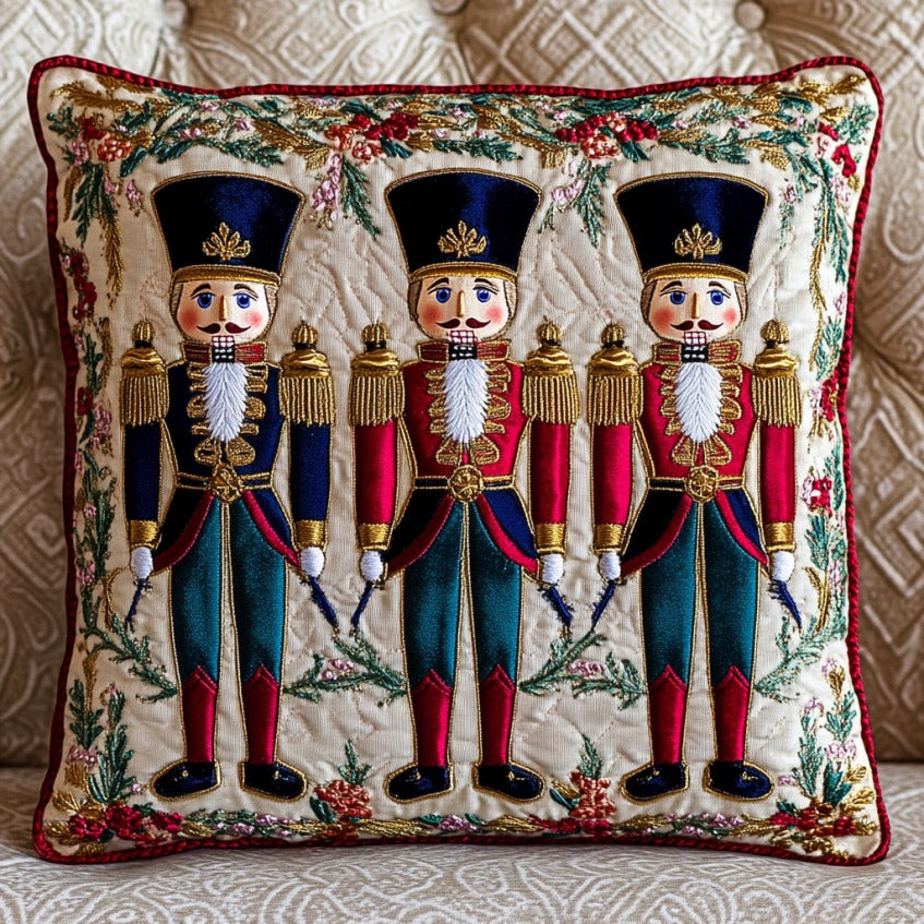 Christmas Nutcracker XR1809007CL Quilt Pillow Case-tidenox