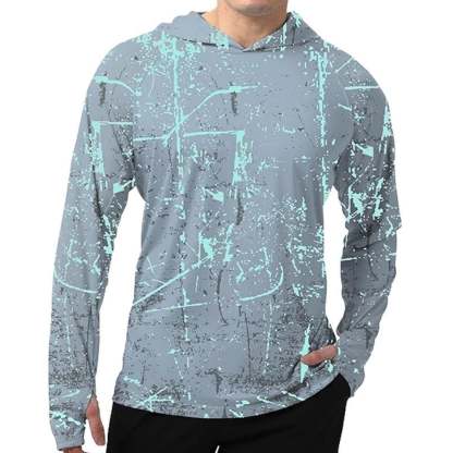🎁🔥Men's Swim & Outdoor UPF 50+ Sun Shirt  ,Lightweight SPF 50 UV Protection Hoodie