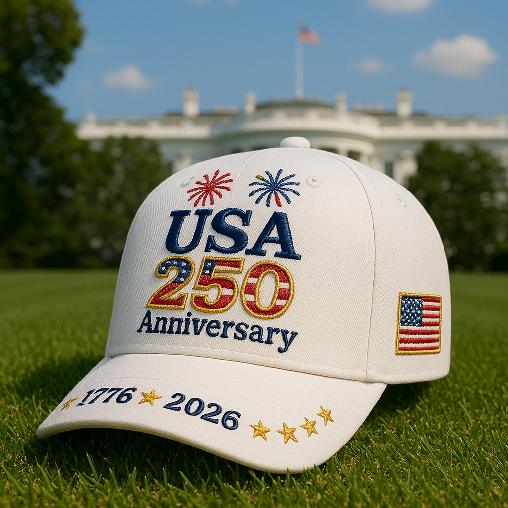USA 250th Anniversary Commemorative Caps