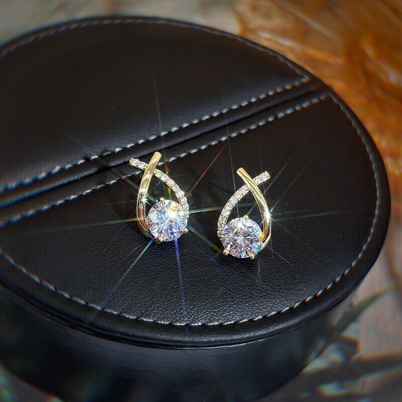 Mermaid Tail Stud Earringsღღ-tidenox