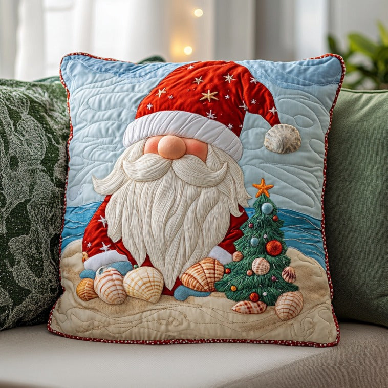 Merry Coastal Gnome XR3110011CL Quilt Pillow Case-tidenox