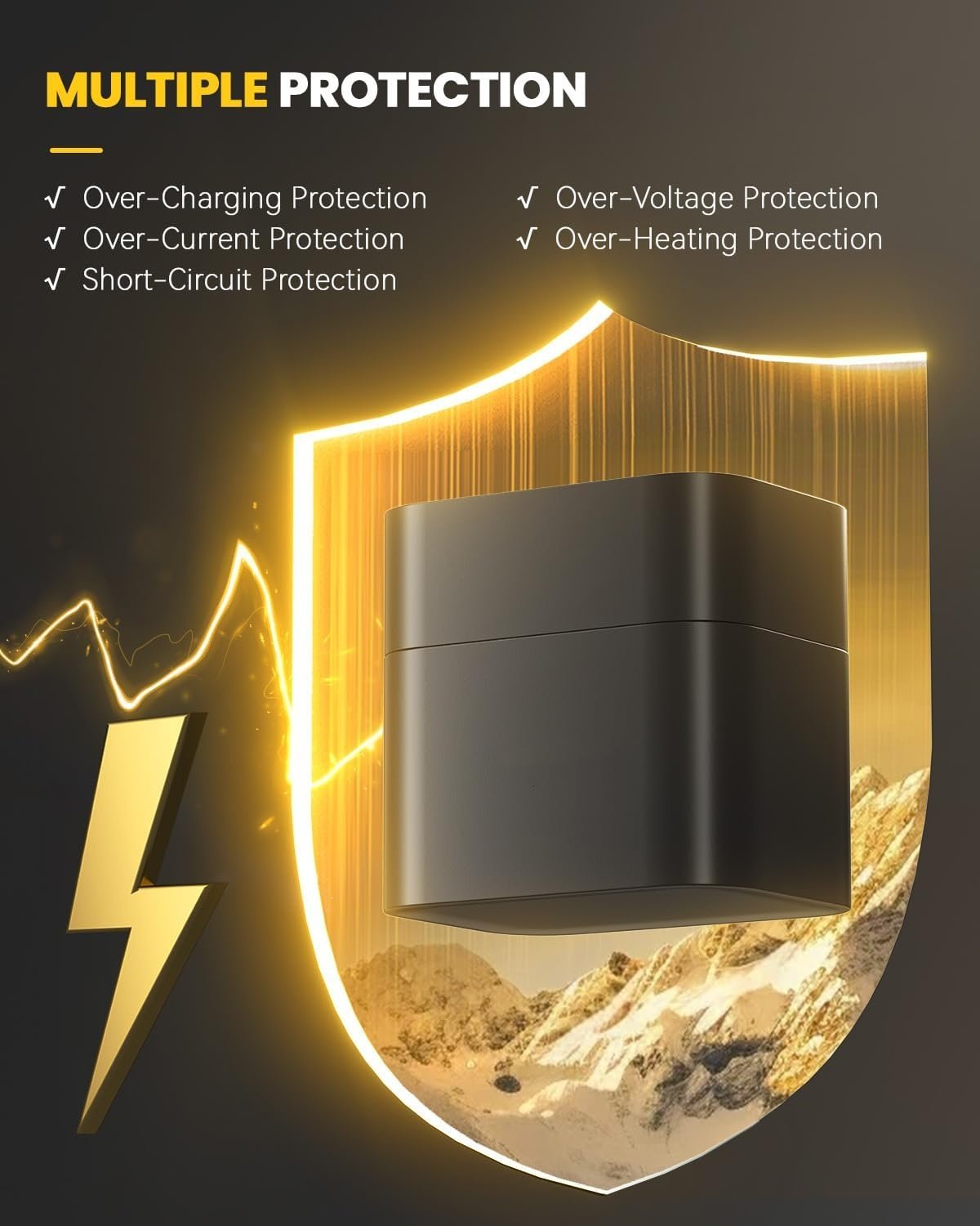 🎁 🔋Rechargeable AA/AAA Lithium Batteries with Charger-tidenox