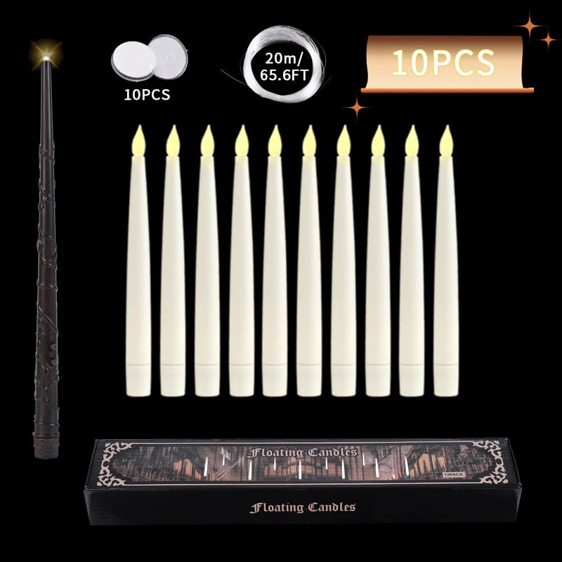 Floating Candles with Wand🎃