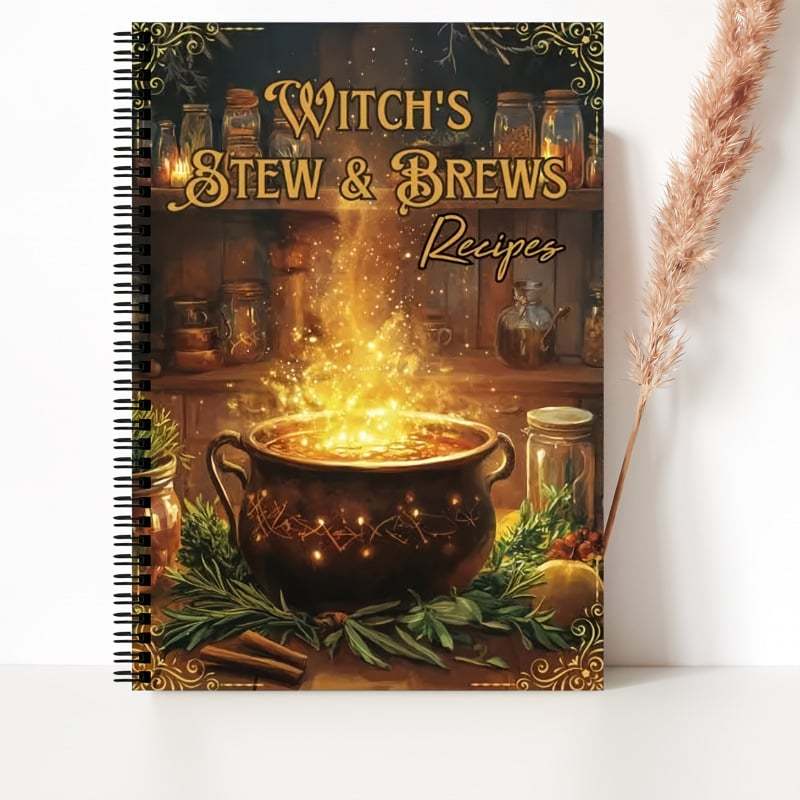 🔥Last Day 49% OFF - 🧙‍♀️🍲WITCH'S STEW & BREWS Decipes:50 Enchanted Recipes for Body and Soul💫