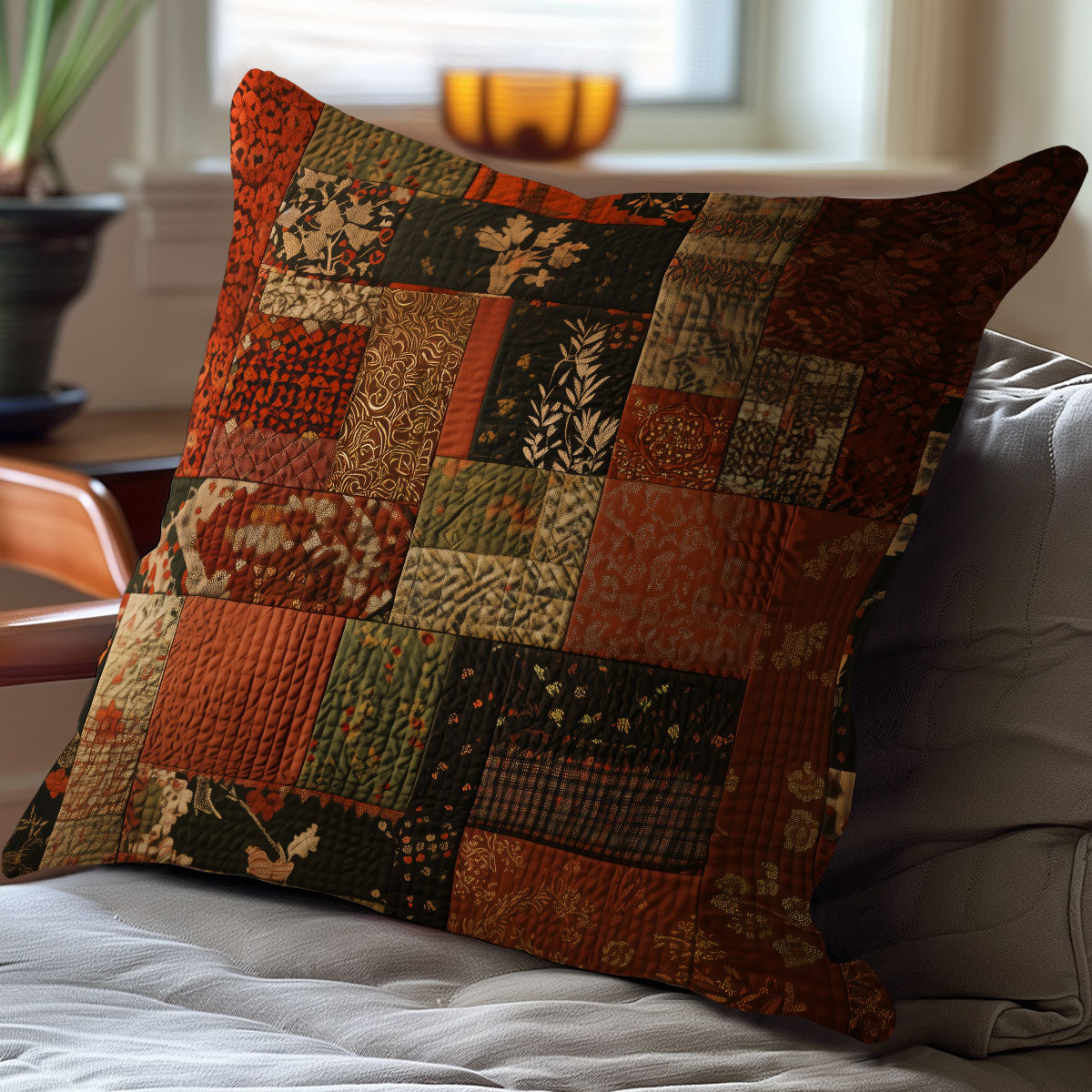 Patchwork Nomad WN2006064CL Quilt Pillow Case-tidenox