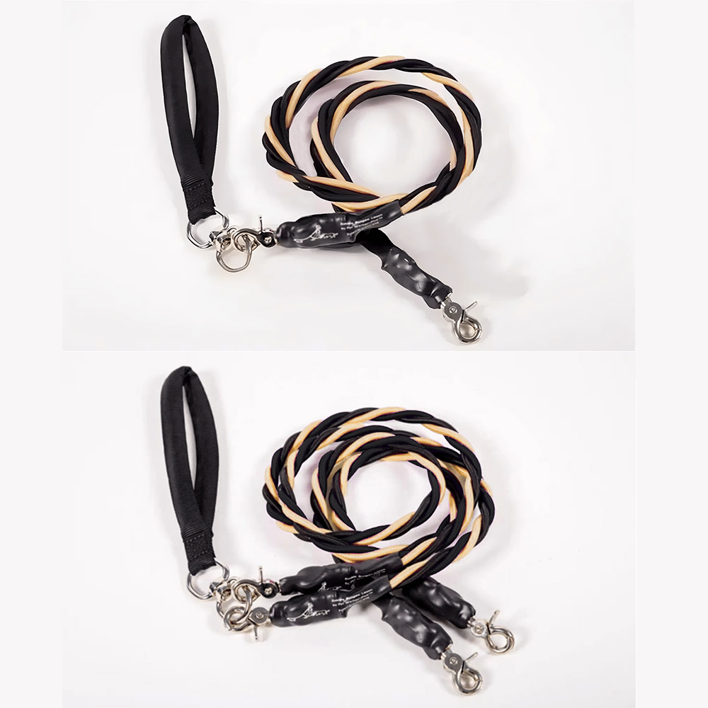 🔥🐕Double Bungee Leash - 1st step training tool-tidenox