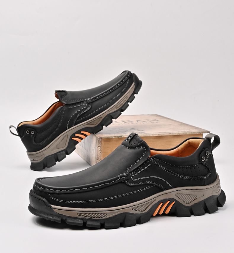 Men's Soft Insole Walking Casual Loafers-tidenox