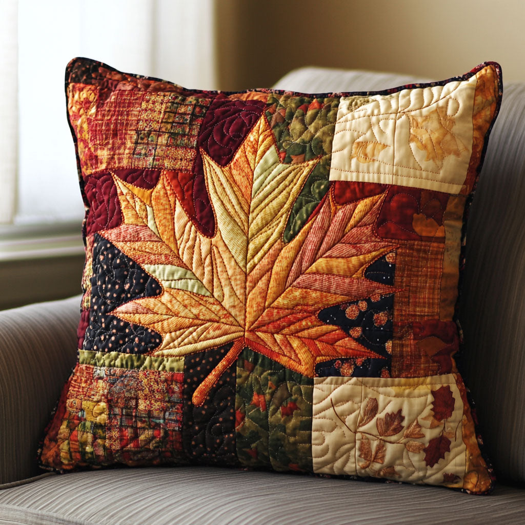 Rustic Maple WJ1902036CL Quilt Pillow Case-tidenox