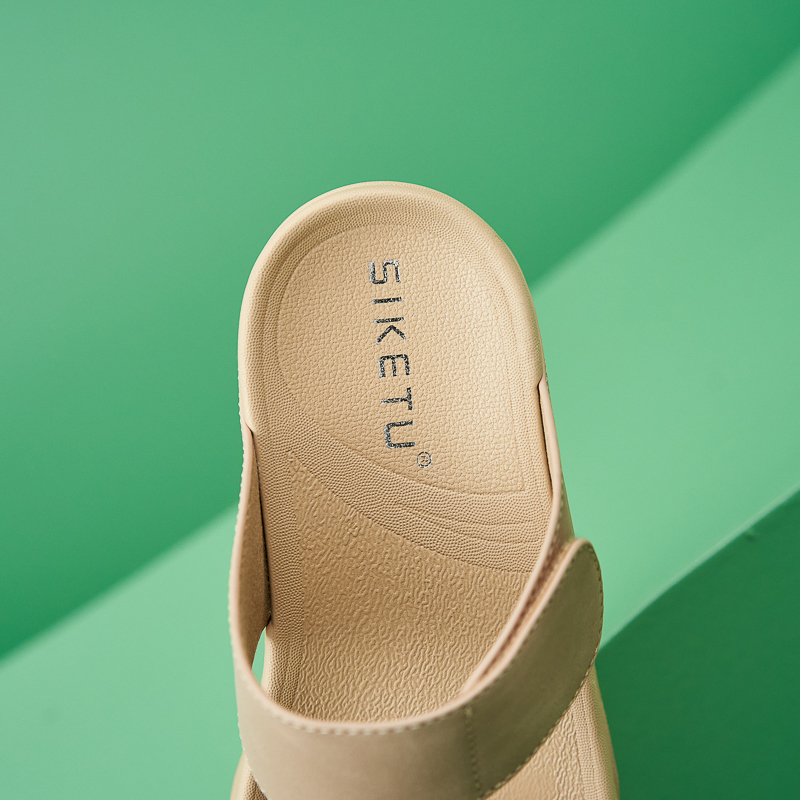 Adjustable Leather Sandals-tidenox