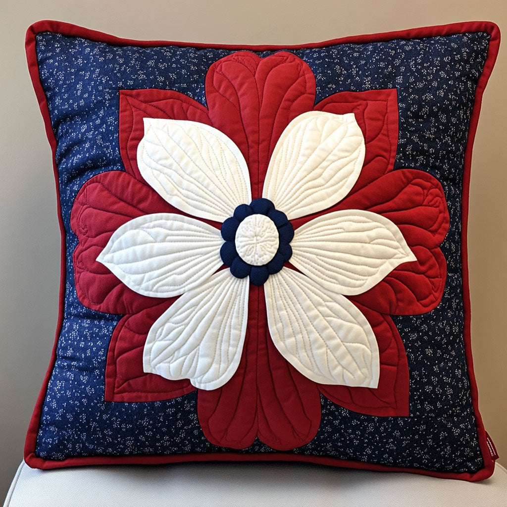 Liberty Flower WJ1302038CL Quilt Pillow Case-tidenox