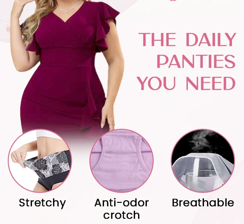 🔥High Waist Tummy Control Leak proof Panties-tidenox