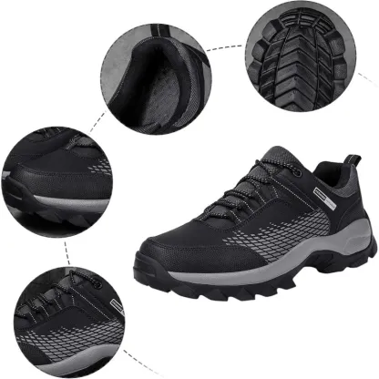(⏰Limited Time Sale 70% OFF) Men's Wear Resistant Non-slip Anti-skid Anti-puncture Hiking Shoes -tidenox