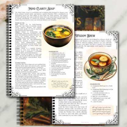 🔥Last Day 49% OFF - 🧙‍♀️🍲WITCH'S STEW & BREWS Decipes:50 Enchanted Recipes for Body and Soul💫