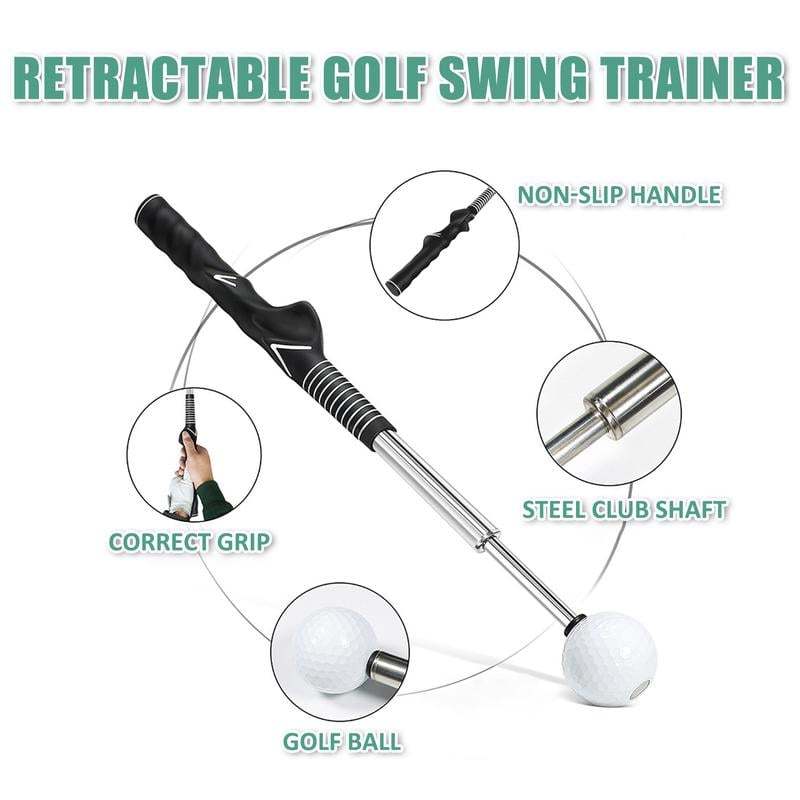 Telescopic club, Retractable Golf Swing Training Aid