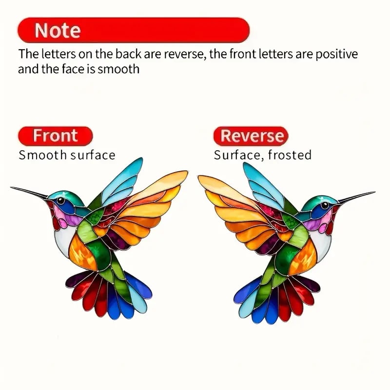 🌈Colorful Hummingbird Earrings🐦-tidenox