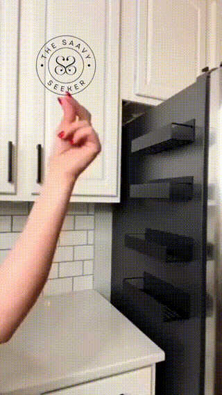 💖Last Day 45% OFF🔥Punch-free Magnetic Storage Rack Organize —— Space-saving Kitchen Organizer