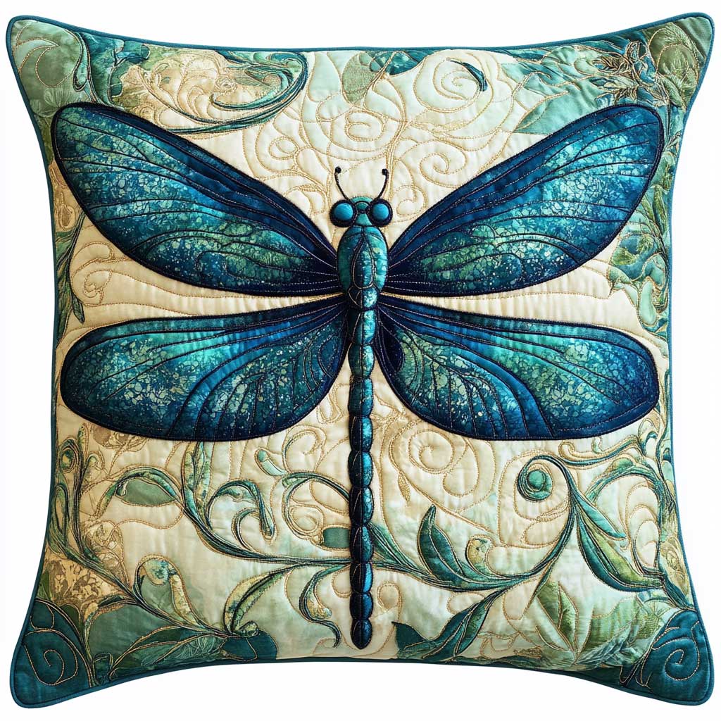Dragonfly Water Spirit WP2502066CL Quilt Pillow Case-tidenox