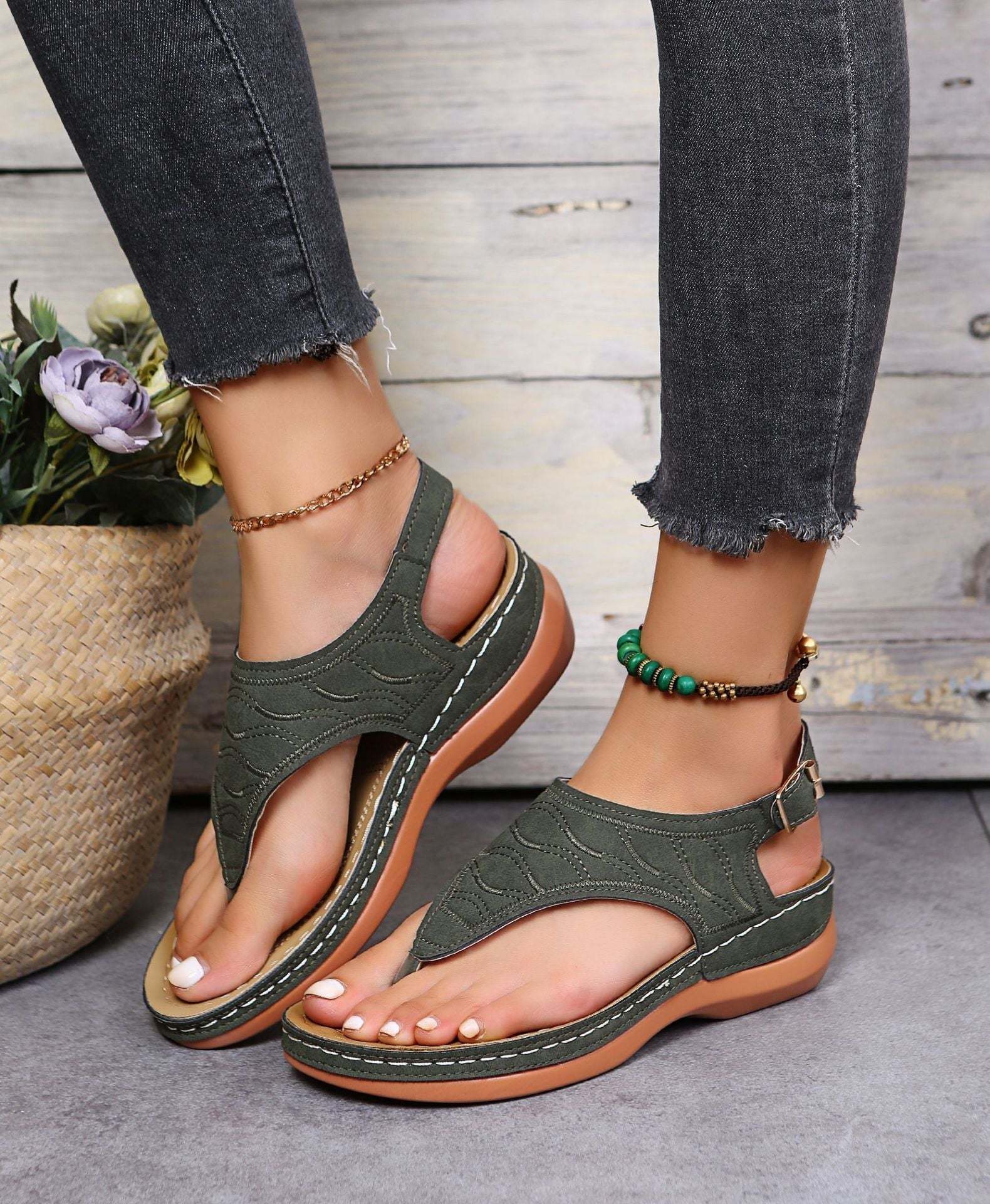 summer new women's sandals-tidenox