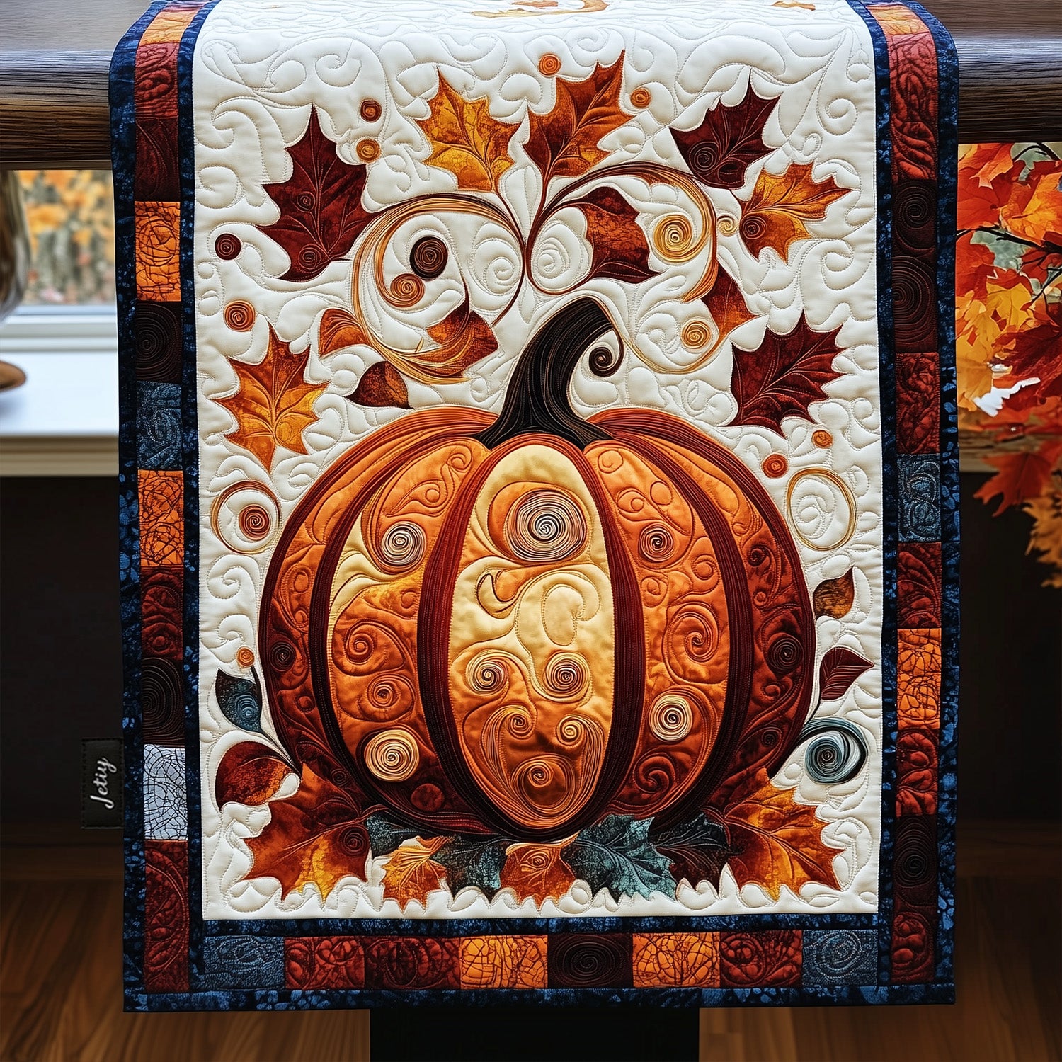 Autumn Whisper Quilted Table Runner NCU0PT941-tidenox