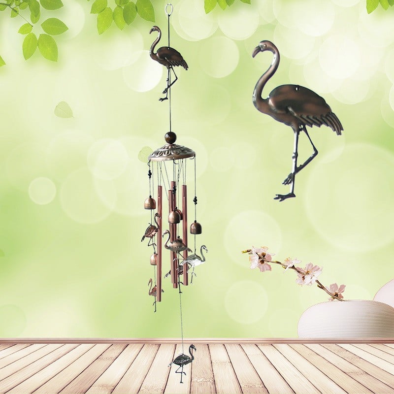 Pure hand-made Copper Horse wind chimes-tidenox