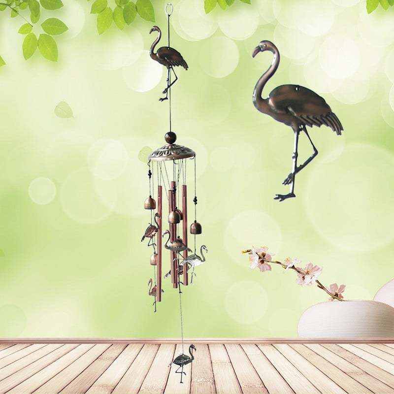 Pure hand-made Copper Horse wind chimes-tidenox