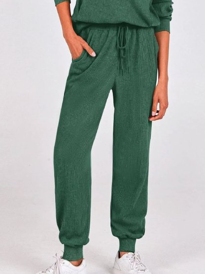 ⏰Hot Sale-Womens 2 Piece Long Sleeve Half Zip Pullover Fall Tracksuit Sweatsuits Set(Buy 2 Free Shipping)-tidenox