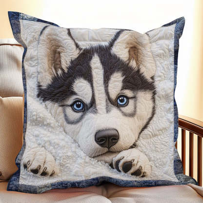Puppy Eyes CP3005014CL Quilt Pillow Case-tidenox