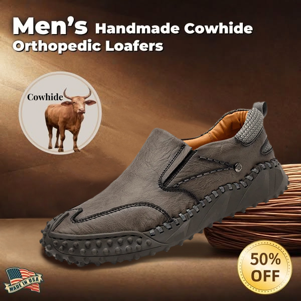 Handcrafted Men's Leather Oxford Shoes-tidenox