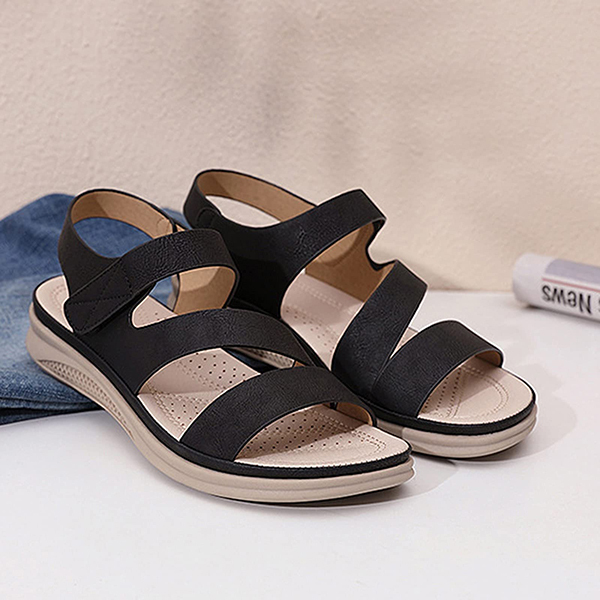 Women’s Comfortable Casual Retro Wedges Orthopedic Sandals-tidenox