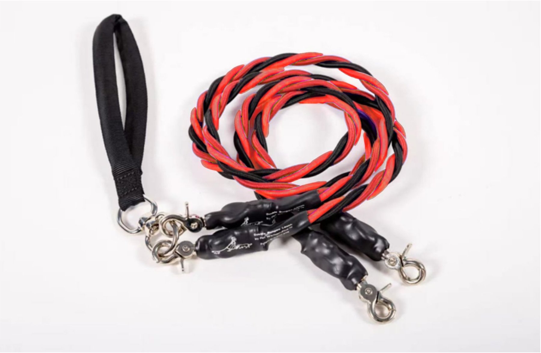 🔥🐕Double Bungee Leash - 1st step training tool-tidenox