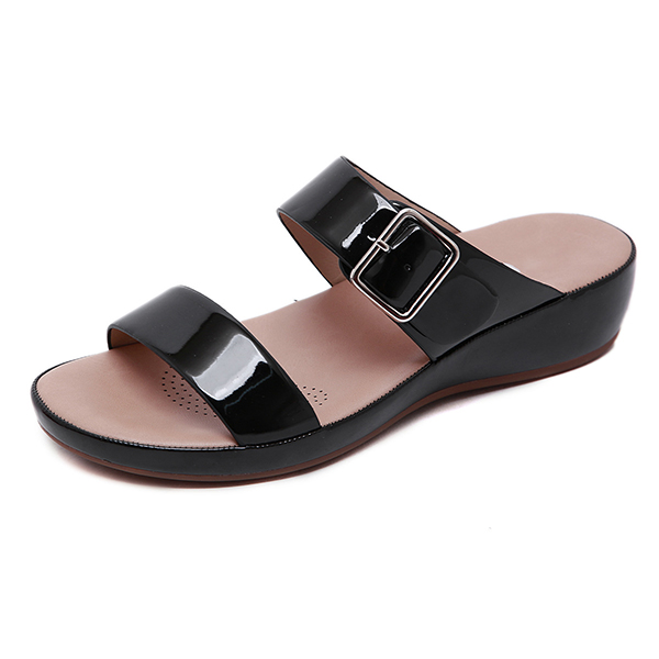 Women's Summer Casual Comfort Air Cushion Leather Sandals-tidenox