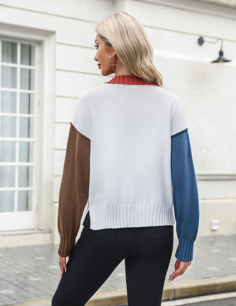 Zeagoo Women's Cropped Cardigan 2024 Fall Button Sweaters-tidenox