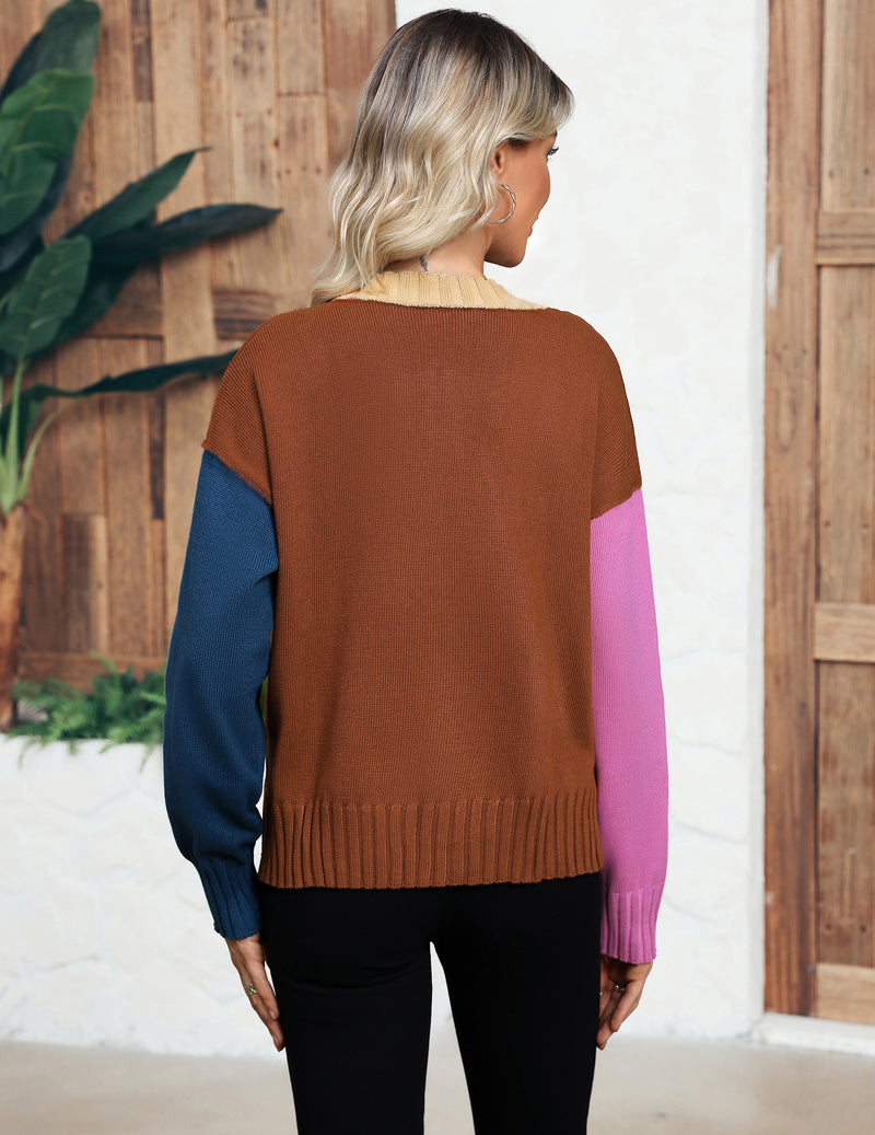 Zeagoo Women's Cropped Cardigan 2024 Fall Button Sweaters-tidenox
