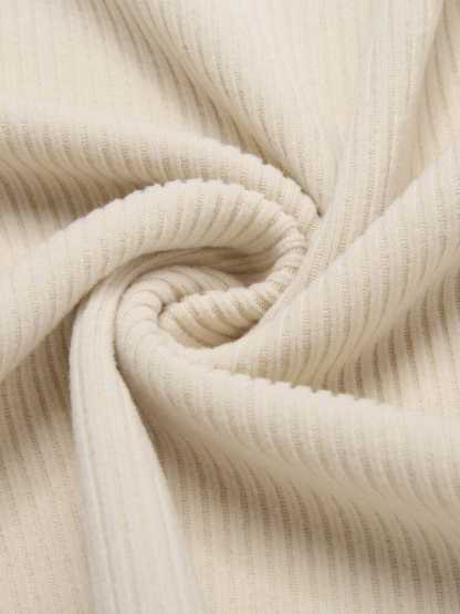 Men's long sleeve zip-up casual polo sweatshirt-tidenox