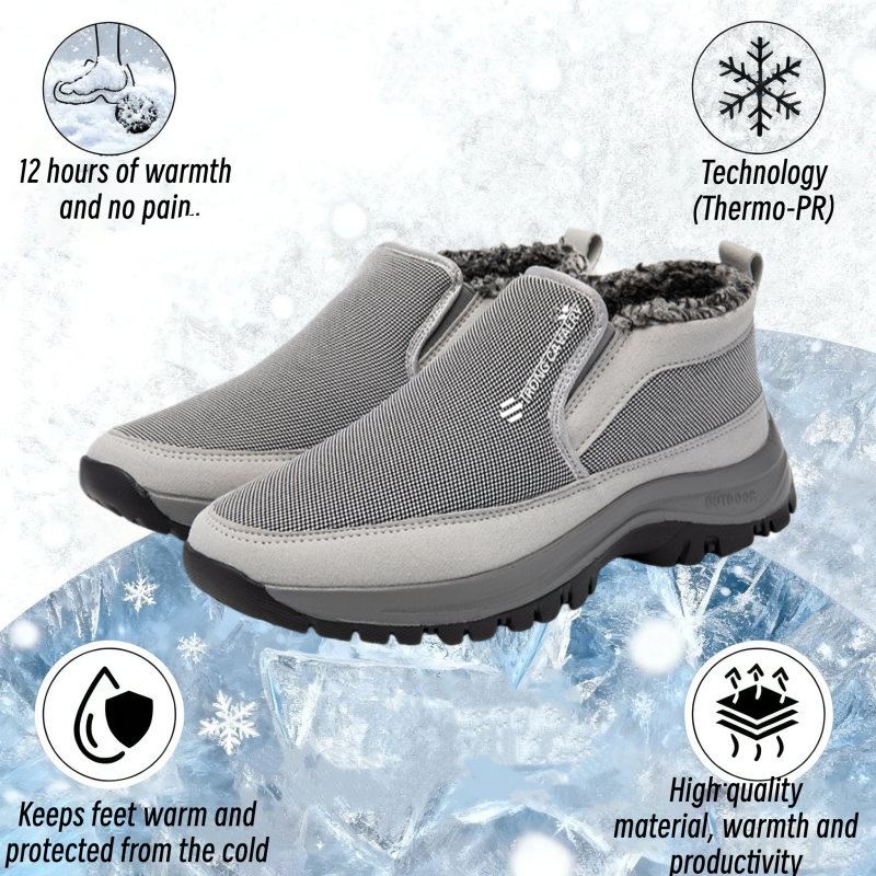 (⏰50% discount on new products, today only) Men's comfortable winter boots 👞Warmth and arch support ✅A must-have item for men in winter-tidenox