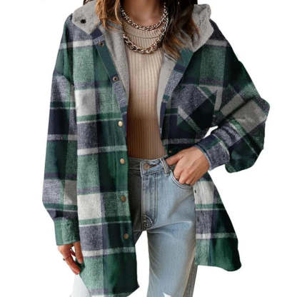 Ceylan Teddy Bear Cozy Flannel Jacket