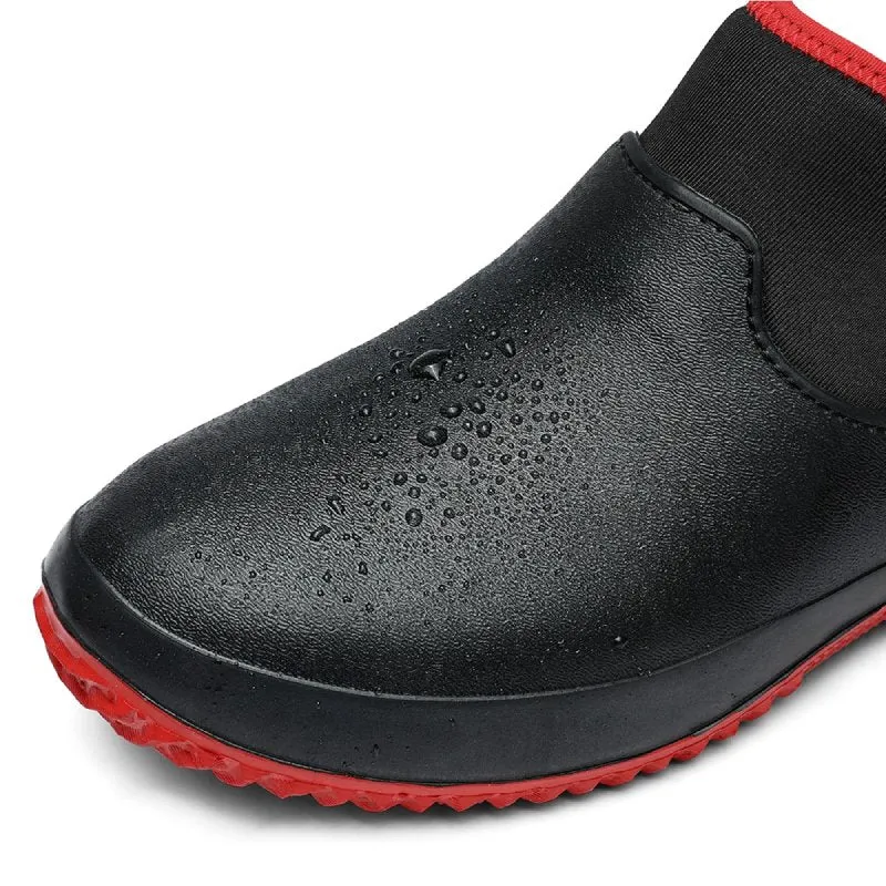 Tidenox®Slip-on Waterproof Orthopedic Shoes Rubber Winter Boots For Men
