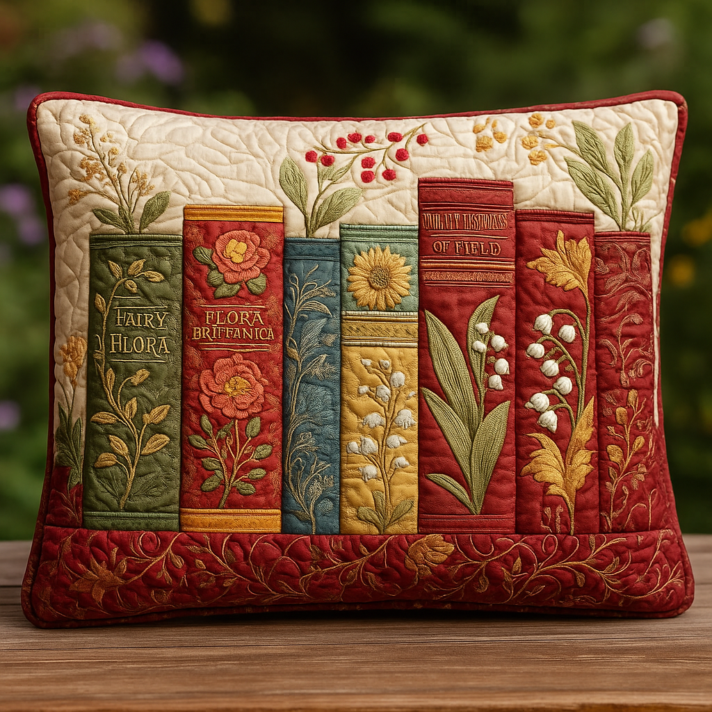 Interesting Quilted Pillow