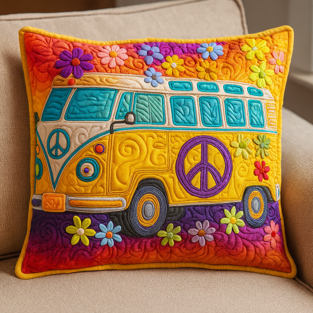 Interesting Quilted Pillow