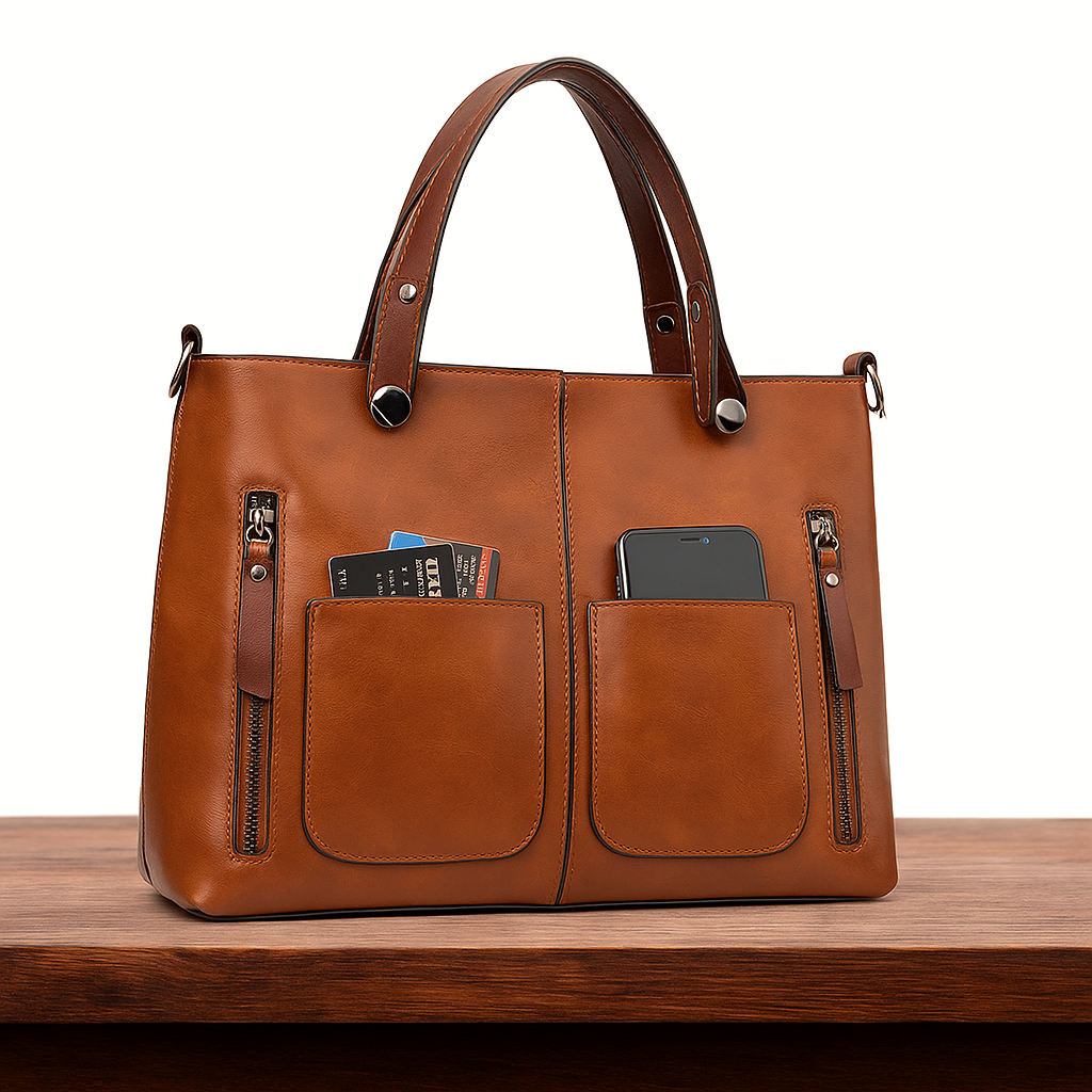 Tidenox™ Timeless Elegance | Leather Shoulder Bag