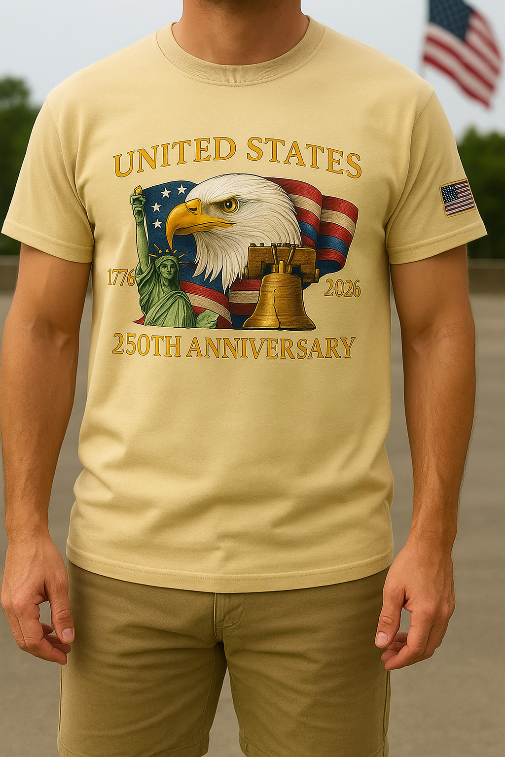 250th Anniversary Glory T-shirt-tidenox