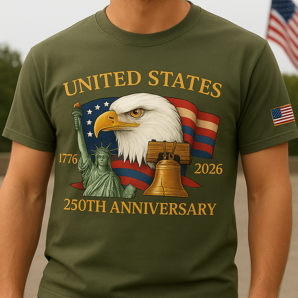 250th Anniversary Glory T-shirt-tidenox