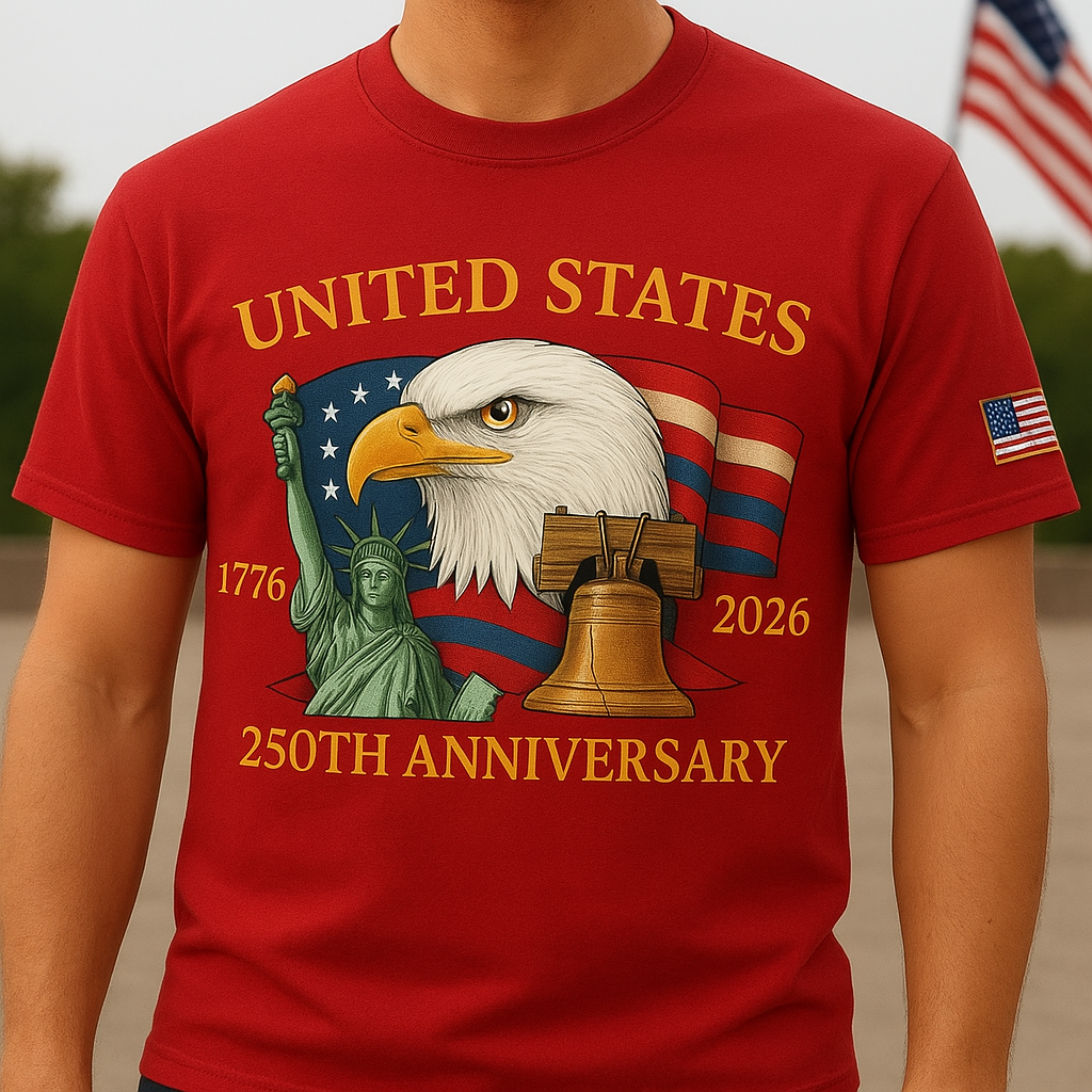 250th Anniversary Glory T-shirt-tidenox
