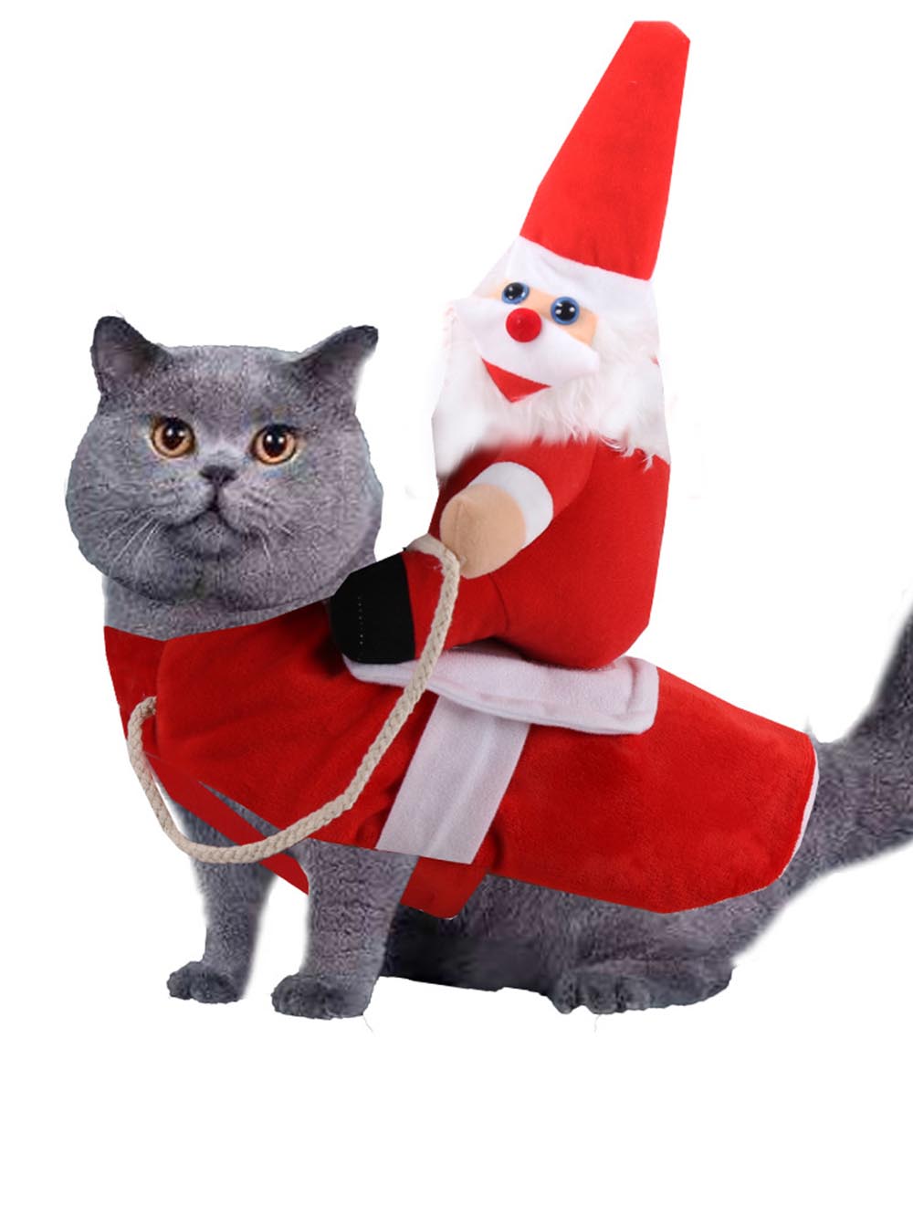 Christmas Dog Costume – Santa Riding Reindeer Style | NCS-tidenox