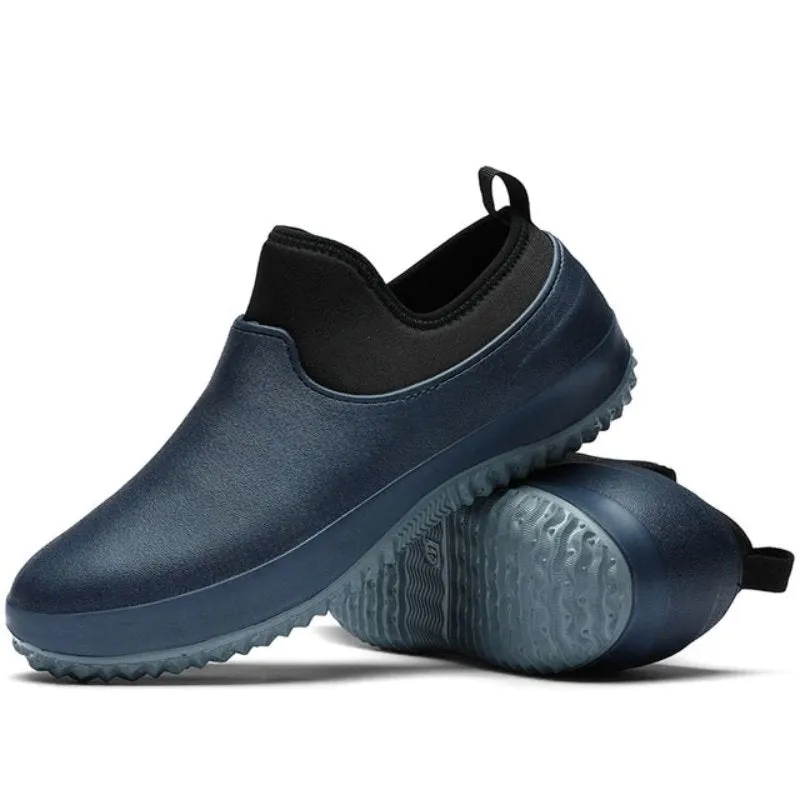 Tidenox®Slip-on Waterproof Orthopedic Shoes Rubber Winter Boots For Men