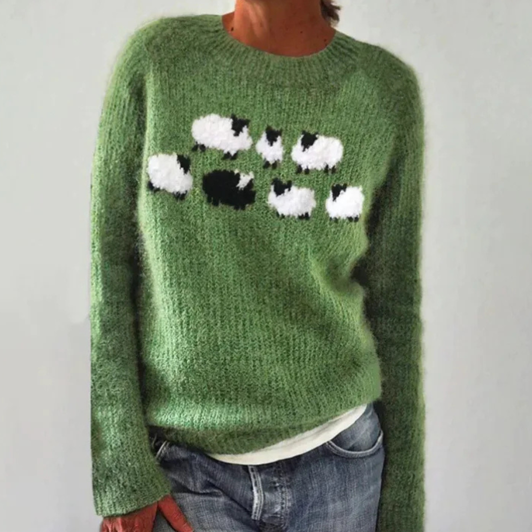 Bronte - Vintage knitted Sweater-tidenox