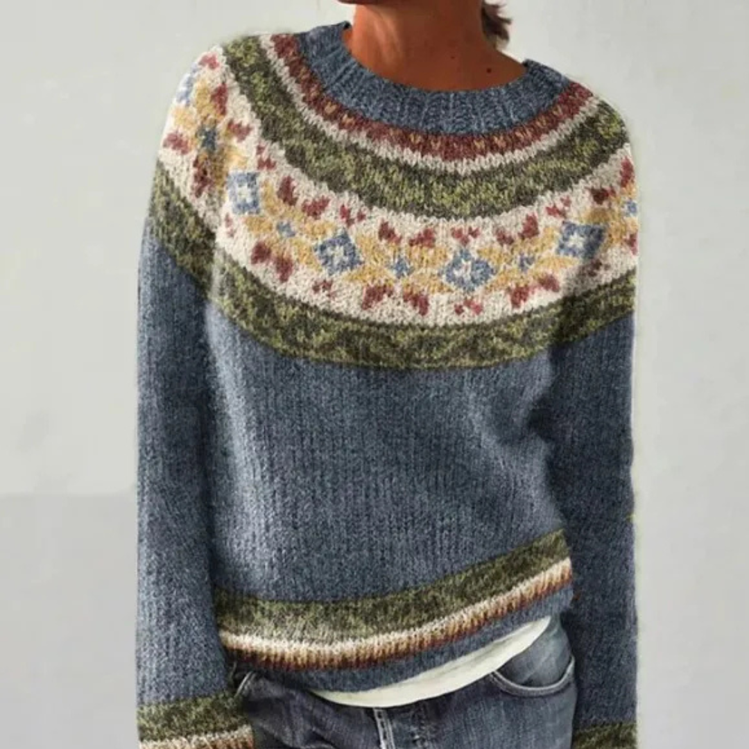 Bronte - Vintage knitted Sweater-tidenox