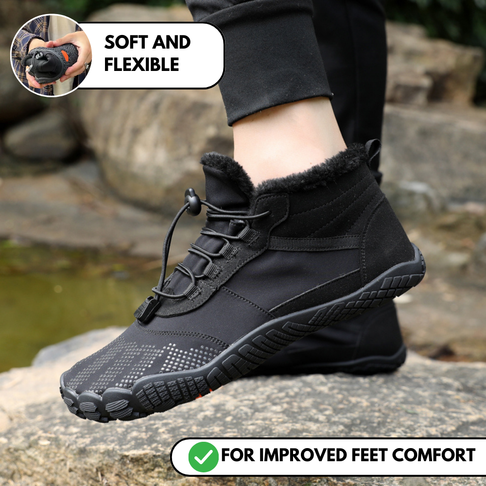 Wandeva Flex - Non-slip & waterproof winter barefoot shoe (Unisex)-tidenox